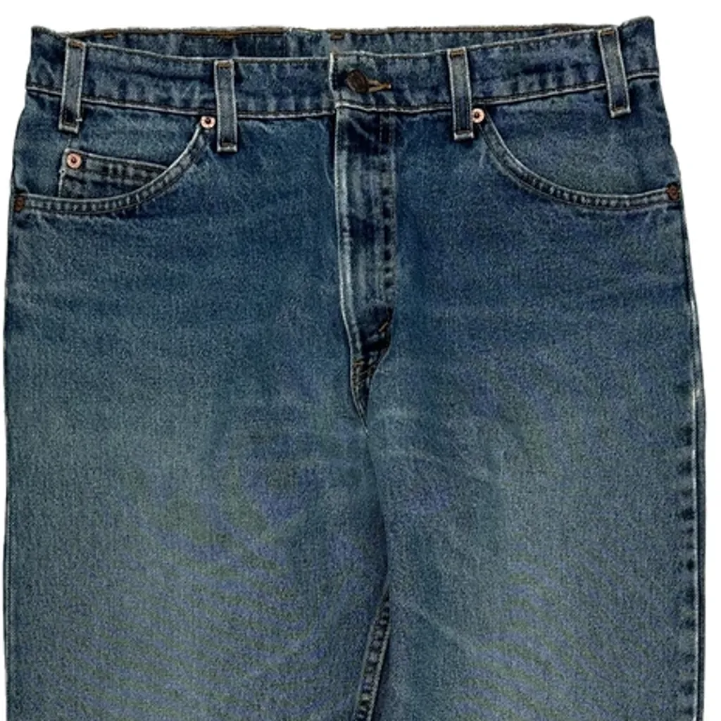 Made In USA Levis 550 Jeans - 33W 30L Blue Cotton - Image 10
