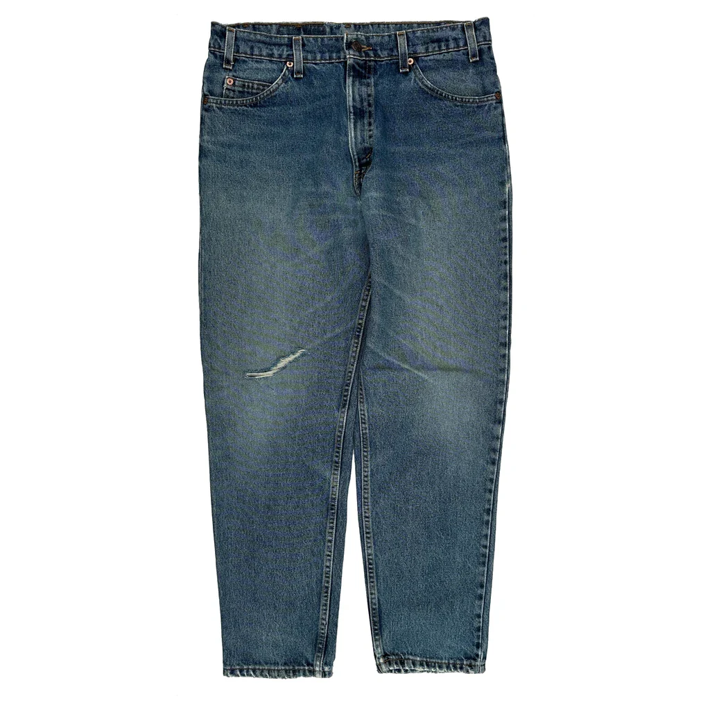 Made In USA Levis 550 Jeans - 33W 30L Blue Cotton - Image 2