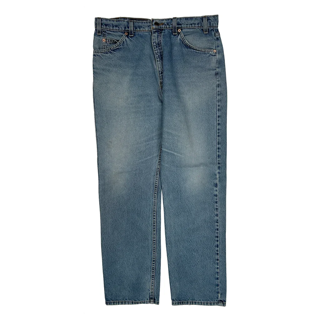 Made In USA Levis 505 Jeans - 34W 30L Blue Denim - Image 2