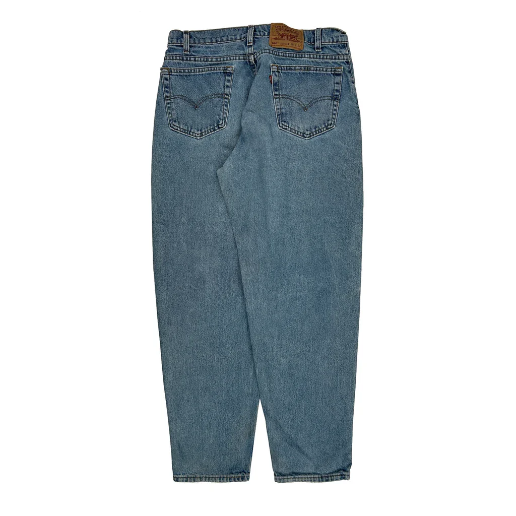 Made In USA Levis 560 Jeans - 34W 32L Blue Cotton
