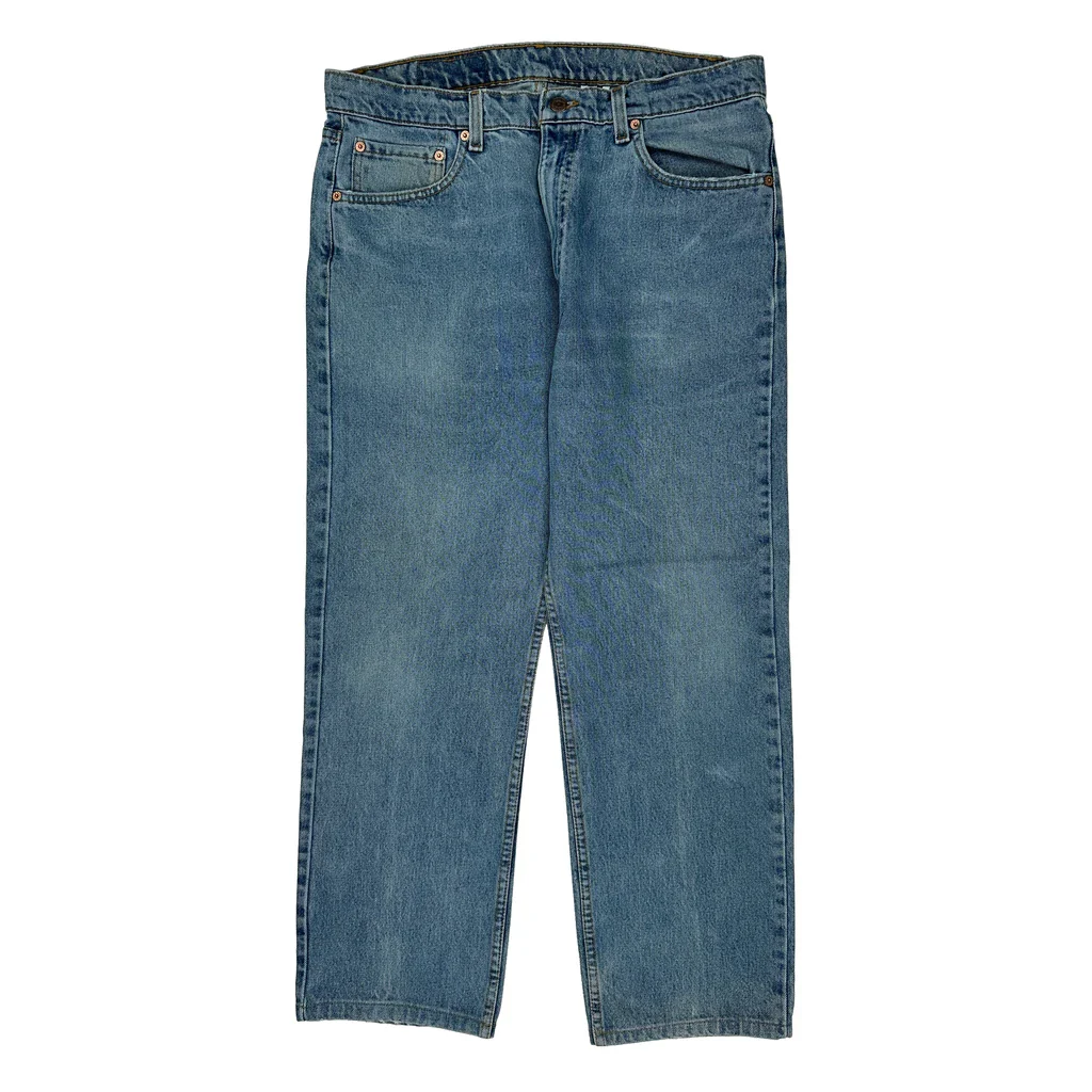 Made In USA Levis 505 Jeans - 35W 29L Blue Cotton - Image 2