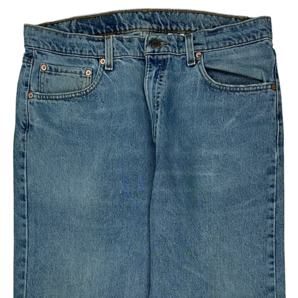 Made In USA Levis 505 Jeans - 35W 29L Blue Cotton - Image 9