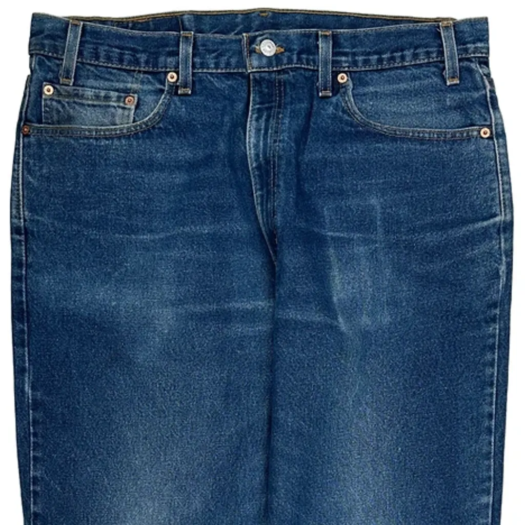 Made In USA Levis 550 Jeans - 36W 32L Blue Cotton - Image 10