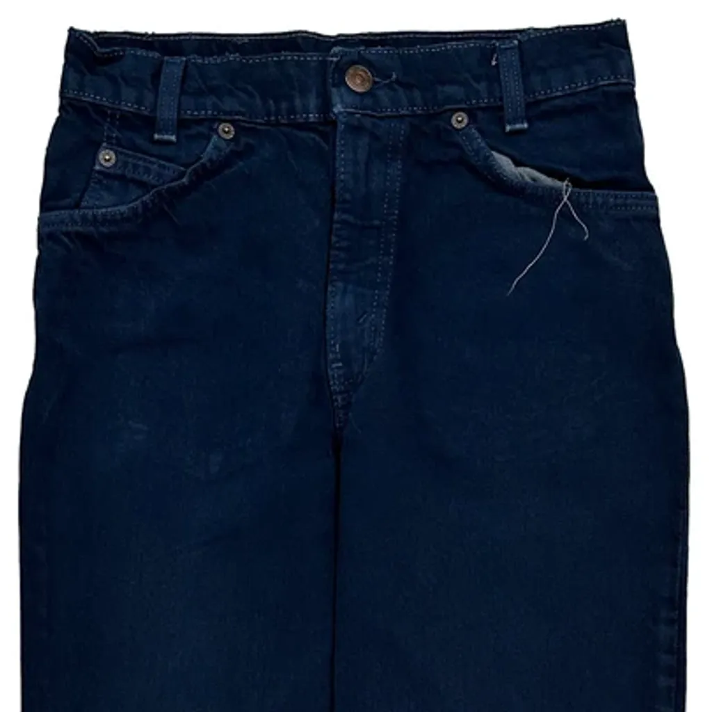 Made In USA Levis 550 Jeans - 26W 30L Dark Wash Cotton - Image 9