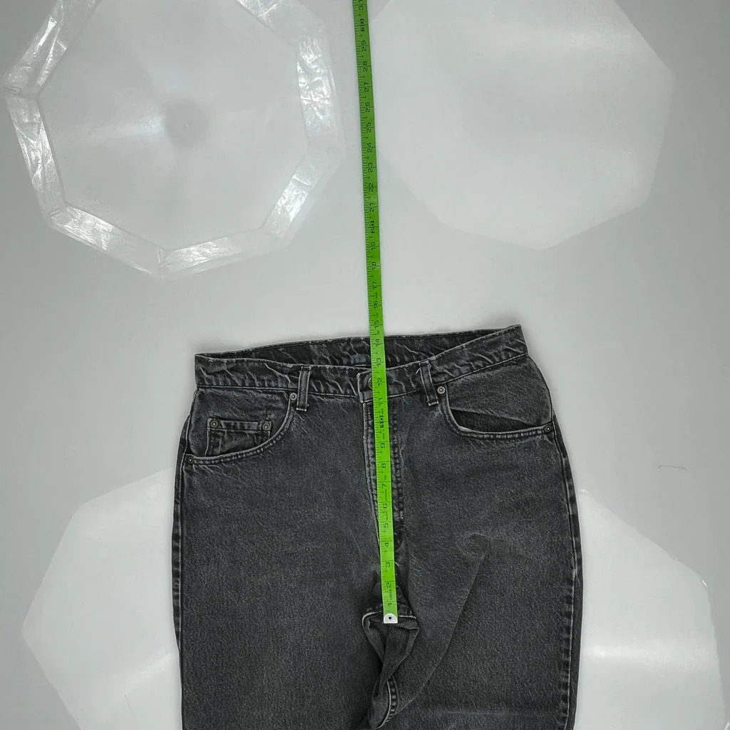 Made In USA Levis 560 Jeans - 33W 31L Gray Cotton - Image 4
