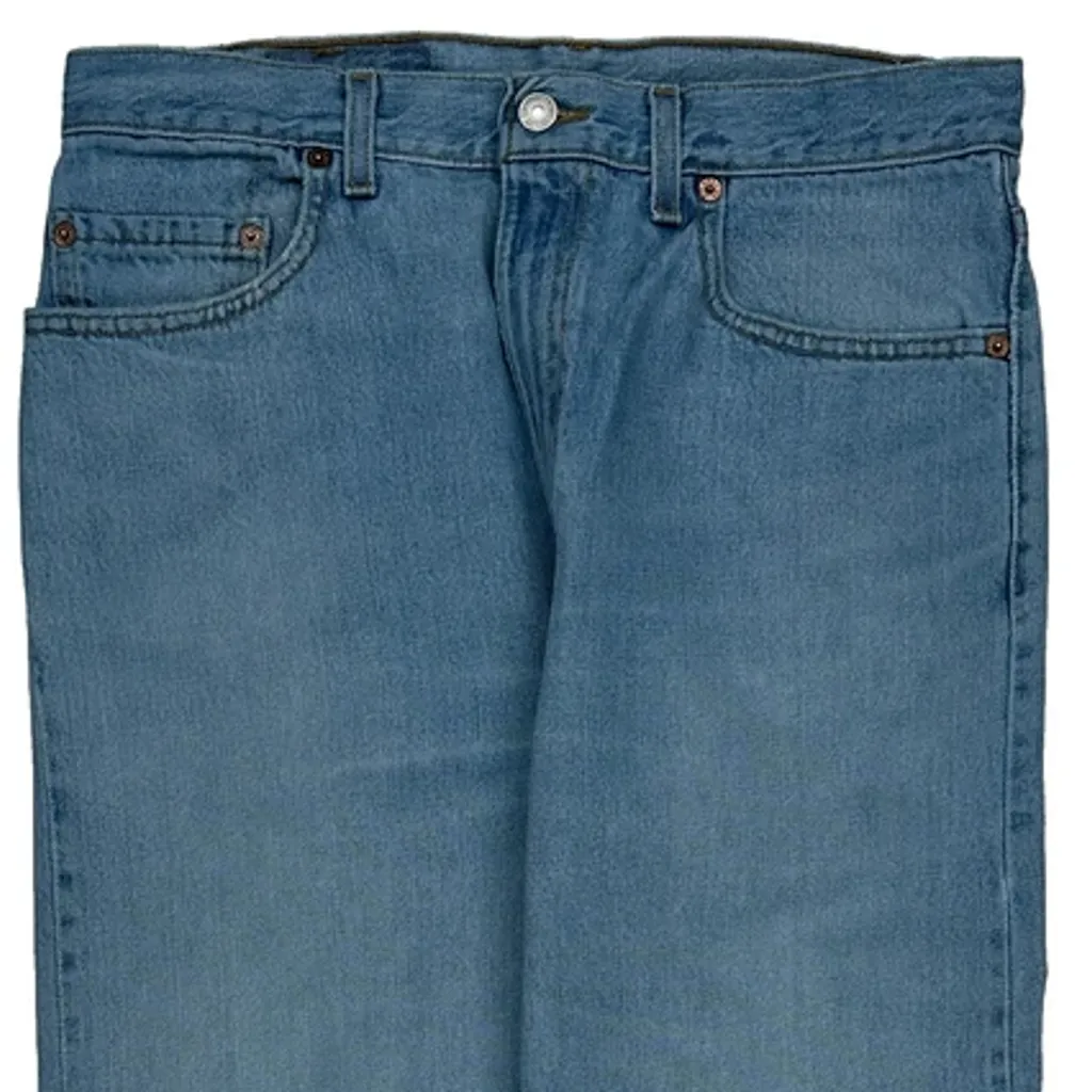 Made In USA Levis 505 Jeans - 32W 30L Light Wash Cotton - Image 10