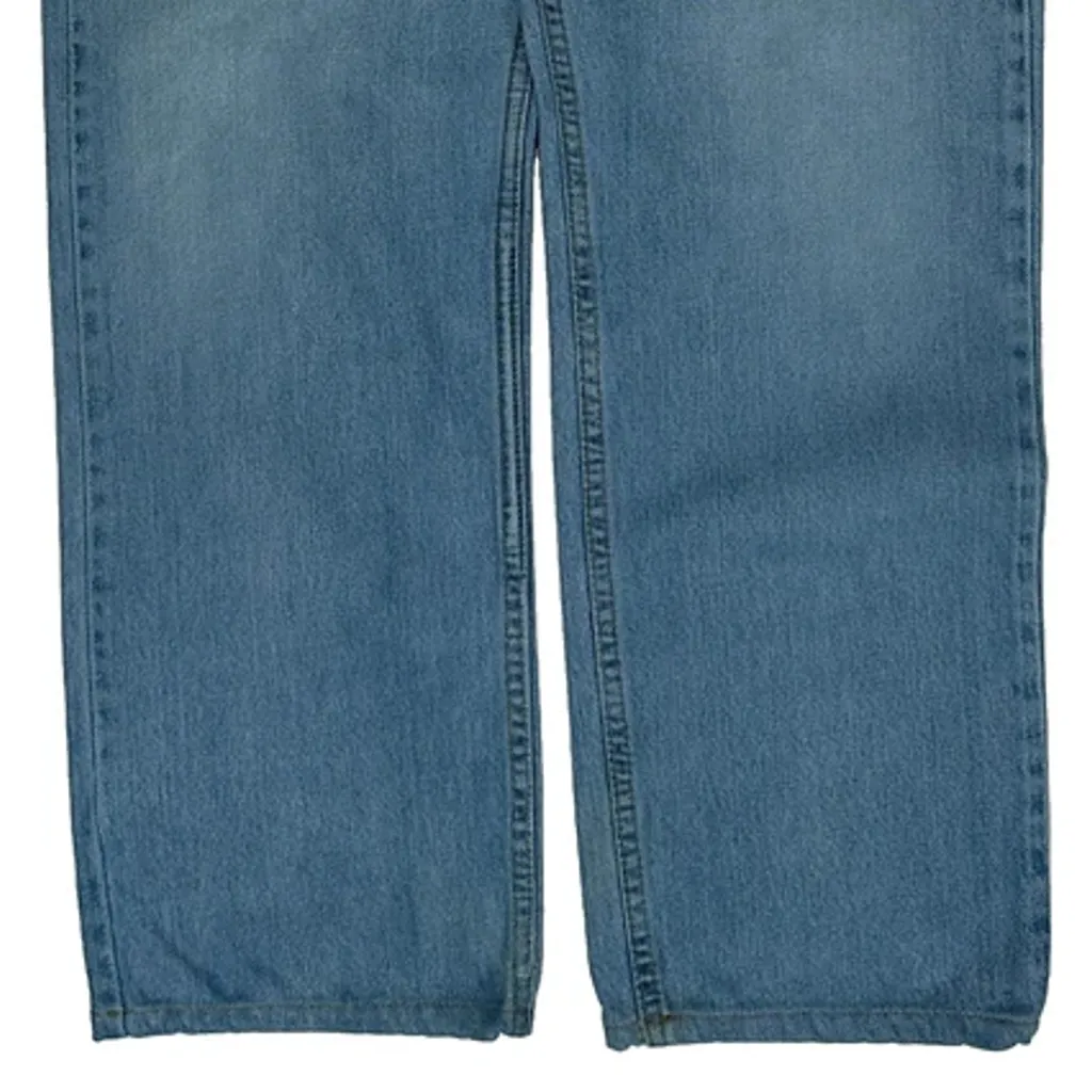 Made In USA Levis 505 Jeans - 32W 30L Light Wash Cotton - Image 9