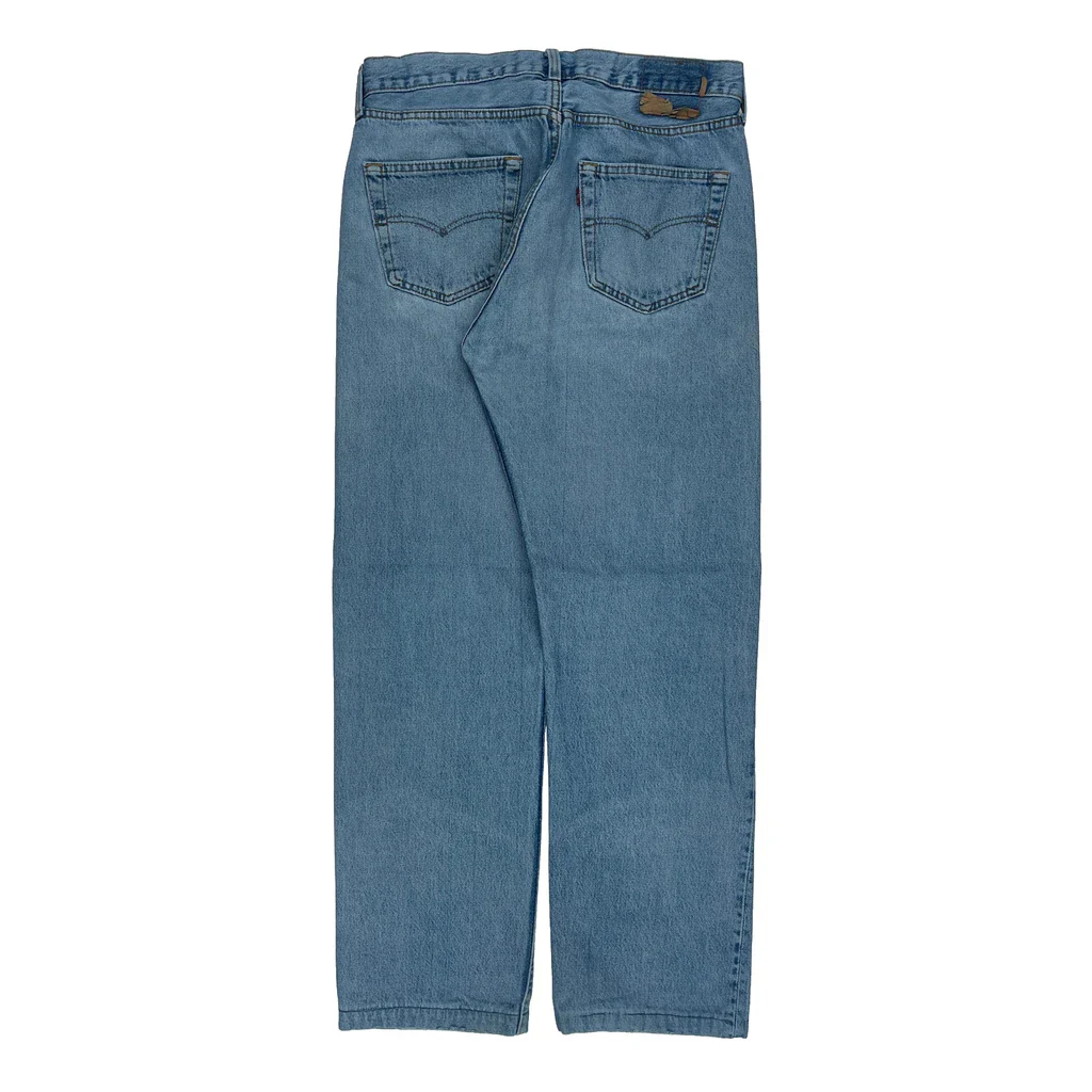 Made In USA Levis Jeans - 34W 31L Light Wash Cotton