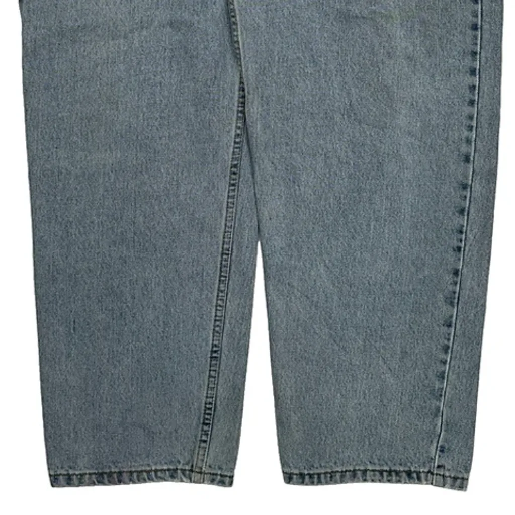 Made In USA Levis 555 Jeans - 35W 29L Light Wash Cotton - Image 10