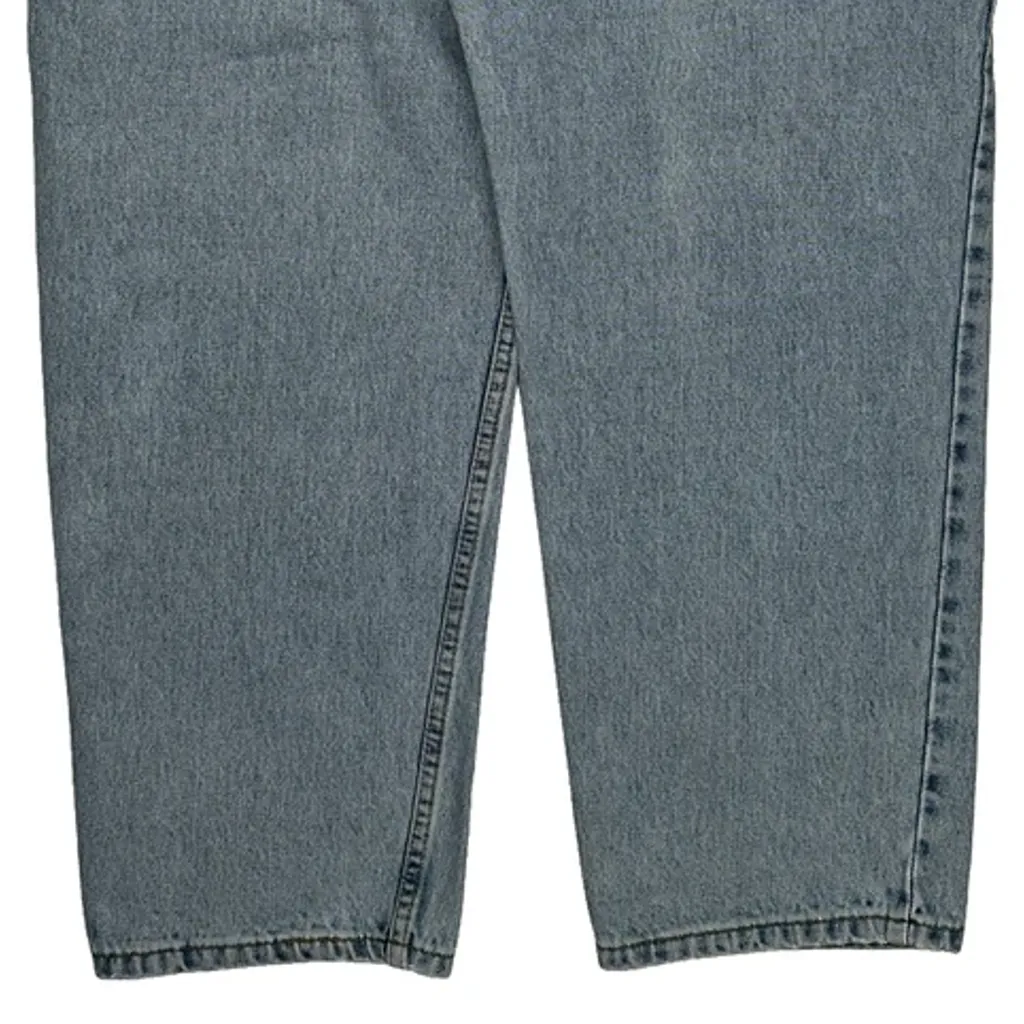 Made In USA Levis 555 Jeans - 35W 29L Light Wash Cotton - Image 7
