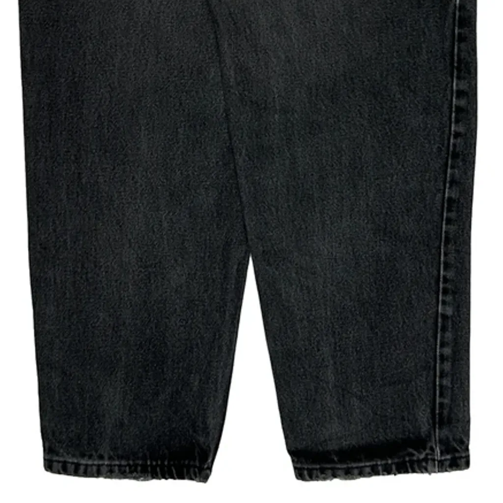 Made In USA Levis 950 Jeans - 28W UK 10 Black Cotton - Image 7