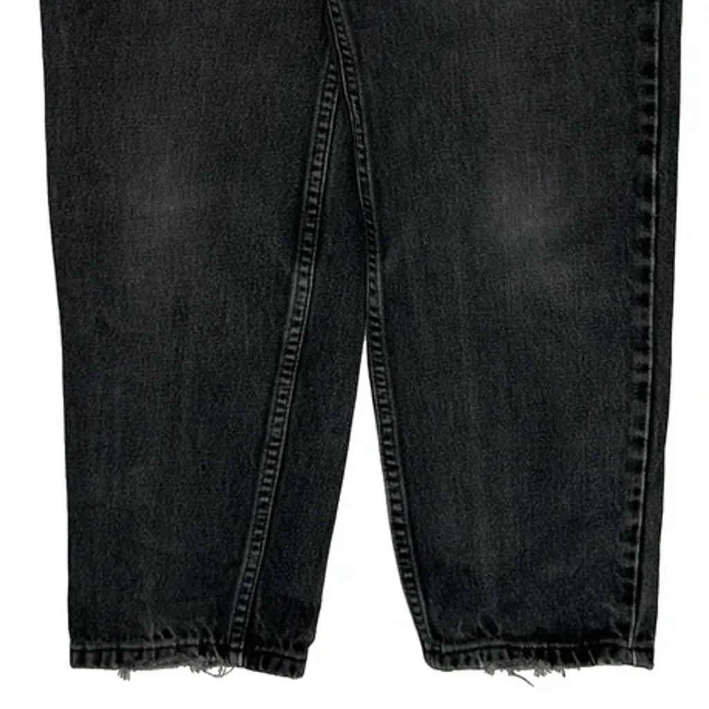 Made In USA Levis 950 Jeans - 28W UK 10 Black Cotton - Image 9