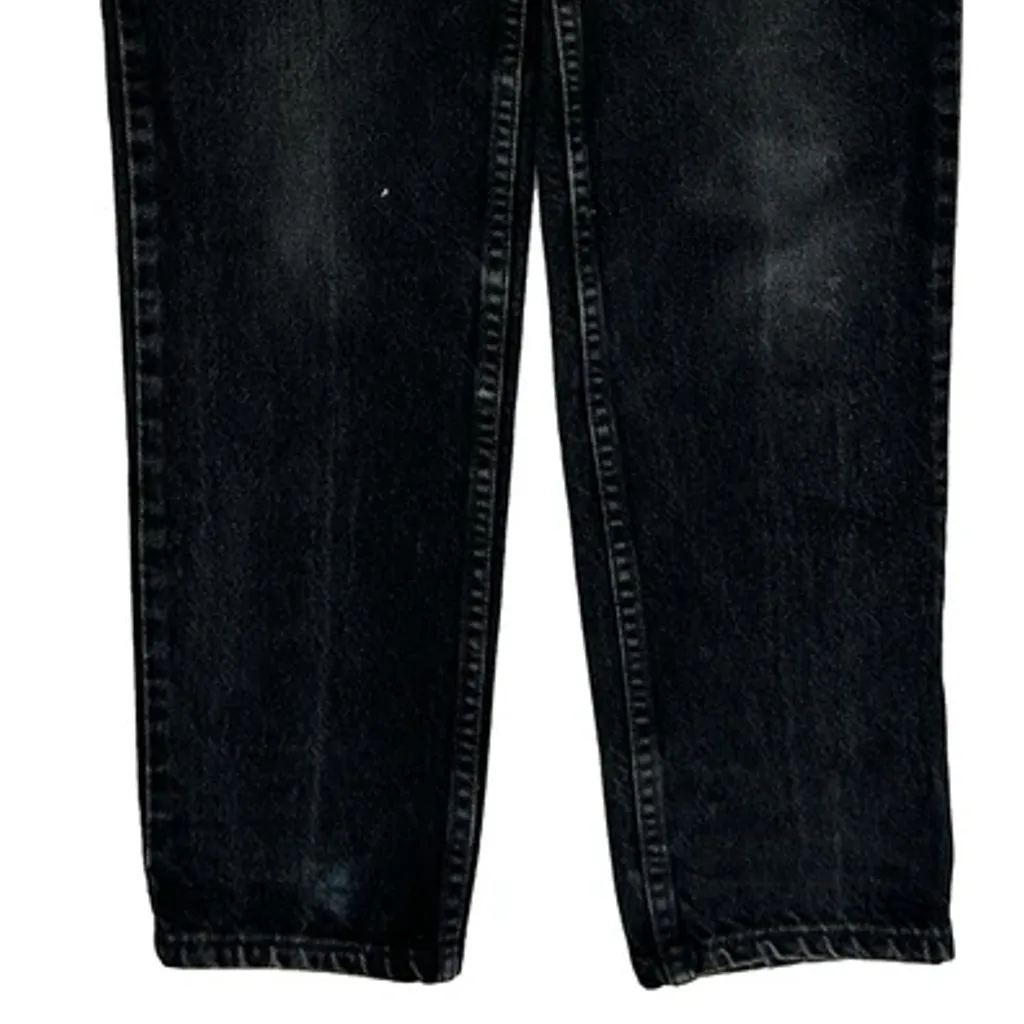 Made In USA Levis 512 Jeans - 28W UK 8 Black Denim - Image 9