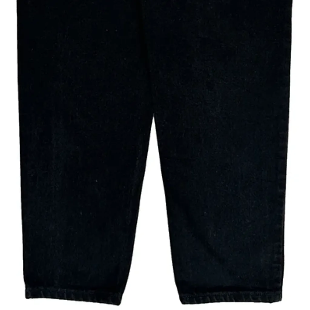 Made In USA Levis 512 Jeans - 29W UK 10 Black Cotton - Image 7