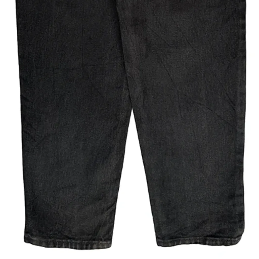 Made In USA Levis 551 Jeans - 30W UK 10 Black Cotton - Image 8