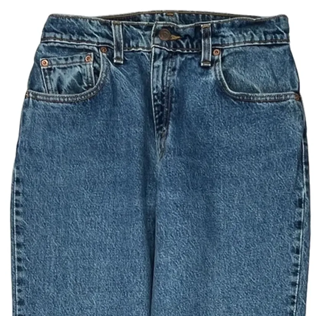 Made In USA Levis 551 Jeans - 28W UK 8 Blue Cotton - Image 9