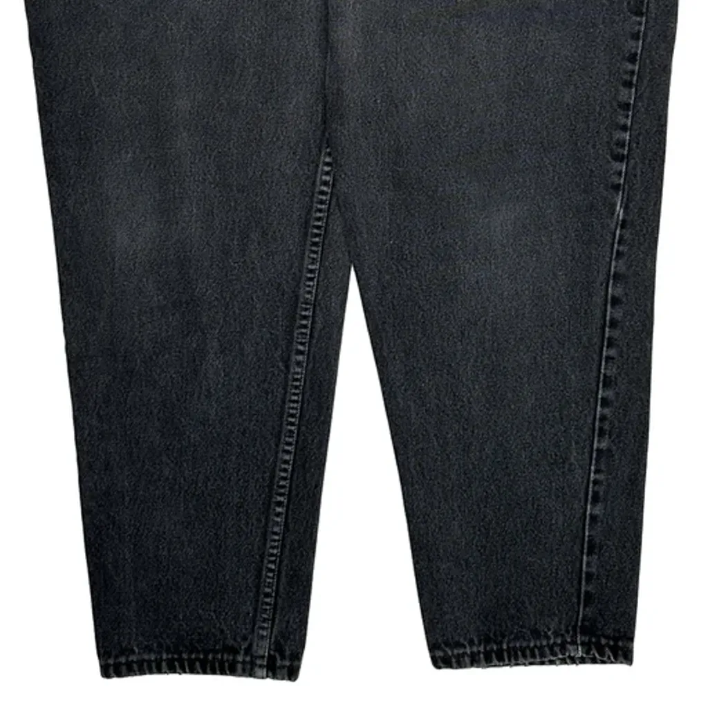 Made In USA Levis 522 Jeans - 35W UK 18 Grey Cotton - Image 10