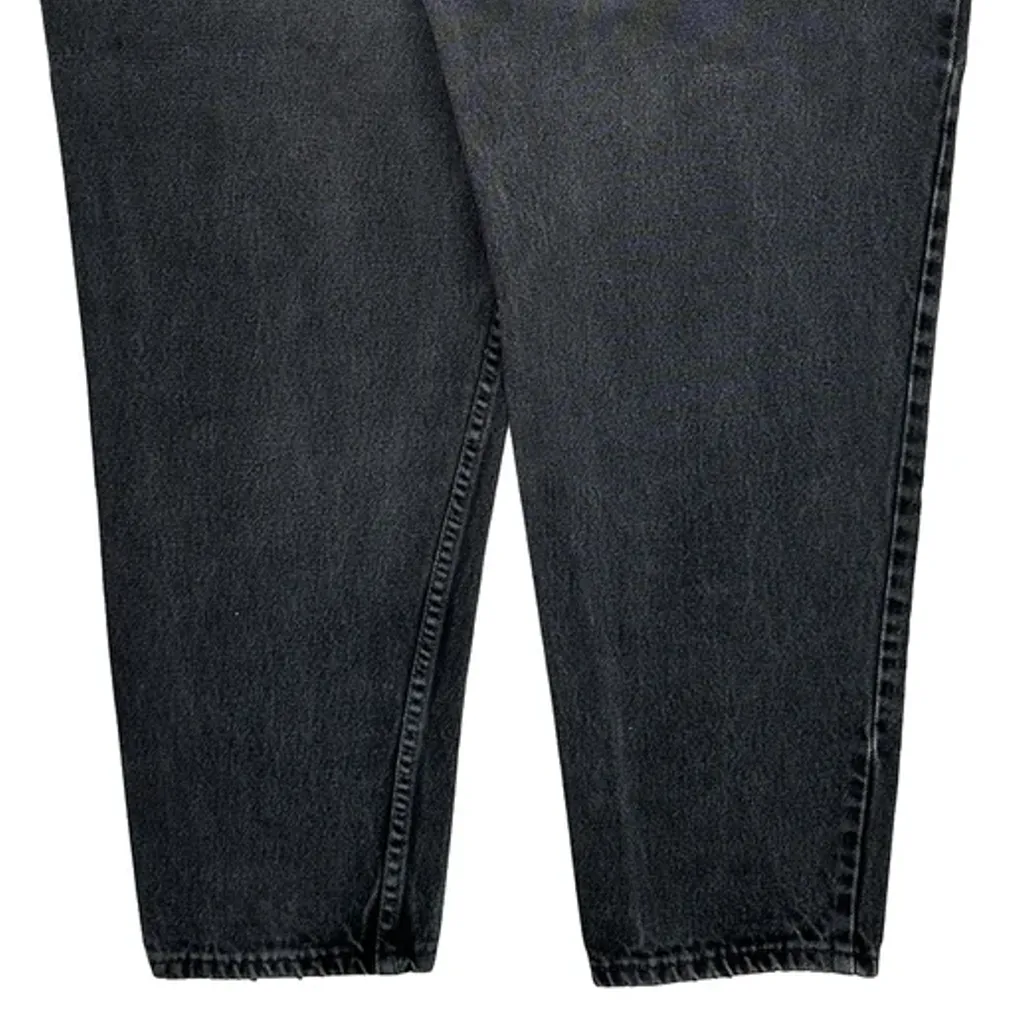 Made In USA Levis 522 Jeans - 35W UK 18 Grey Cotton - Image 8