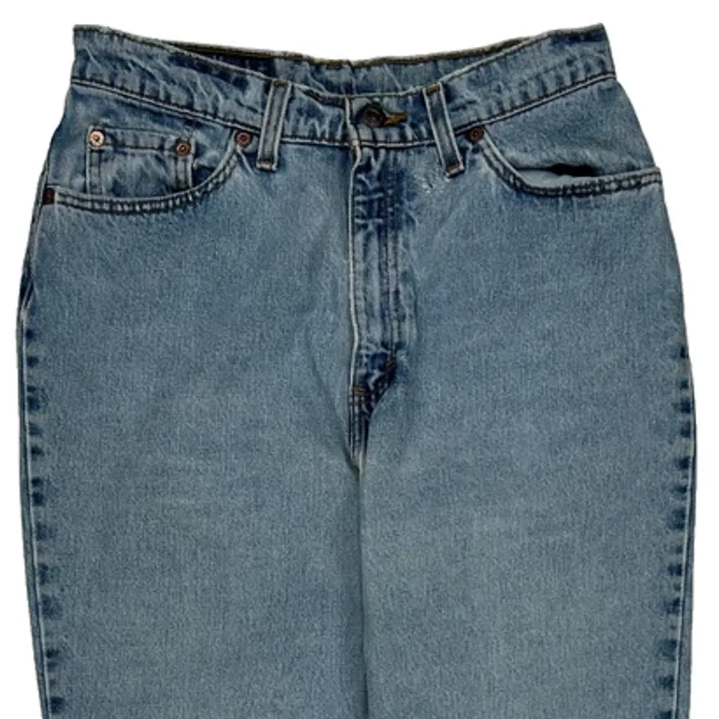 Made In USA Levis 512 Jeans - 28W UK 8 Light Wash Cotton - Image 10