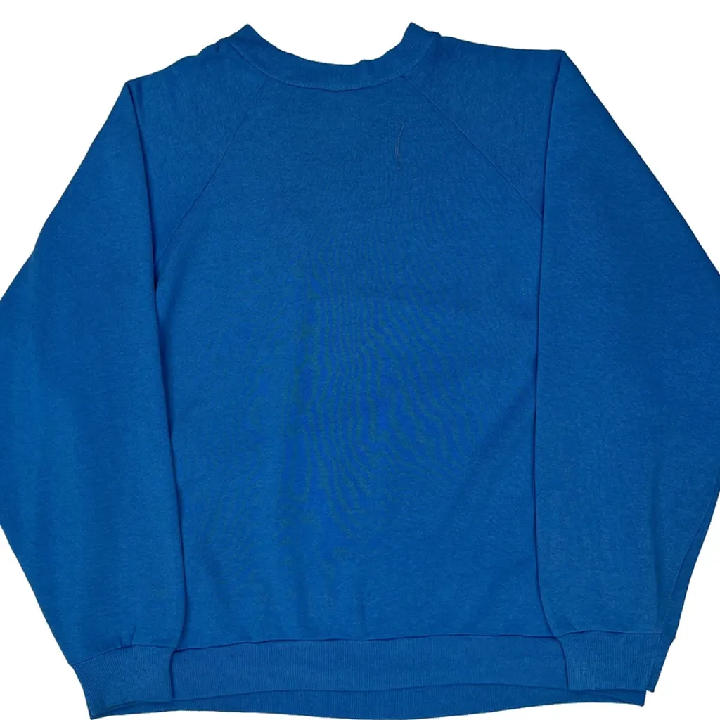 Made In USA Looney Tunes Kentucky Taz Attack Sweatshirt - Large Blue Cotton - Image 7