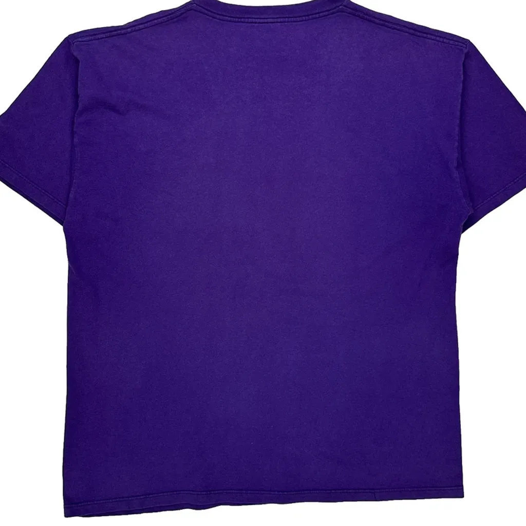 Made In USA Minnesota Vikings Starter Nfl T-Shirt - Large Purple Cotton - Image 7