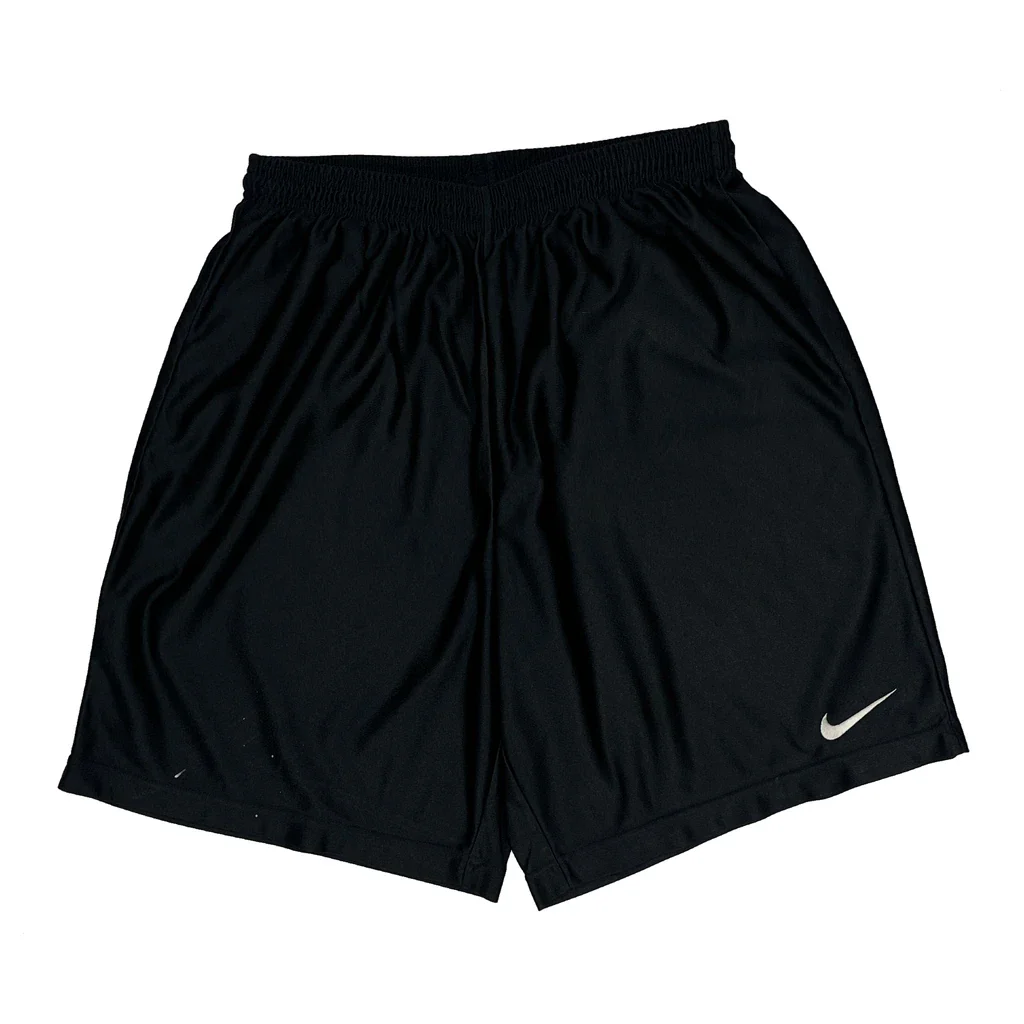 Made In USA Nike Sport Shorts - Large Black Polyester
