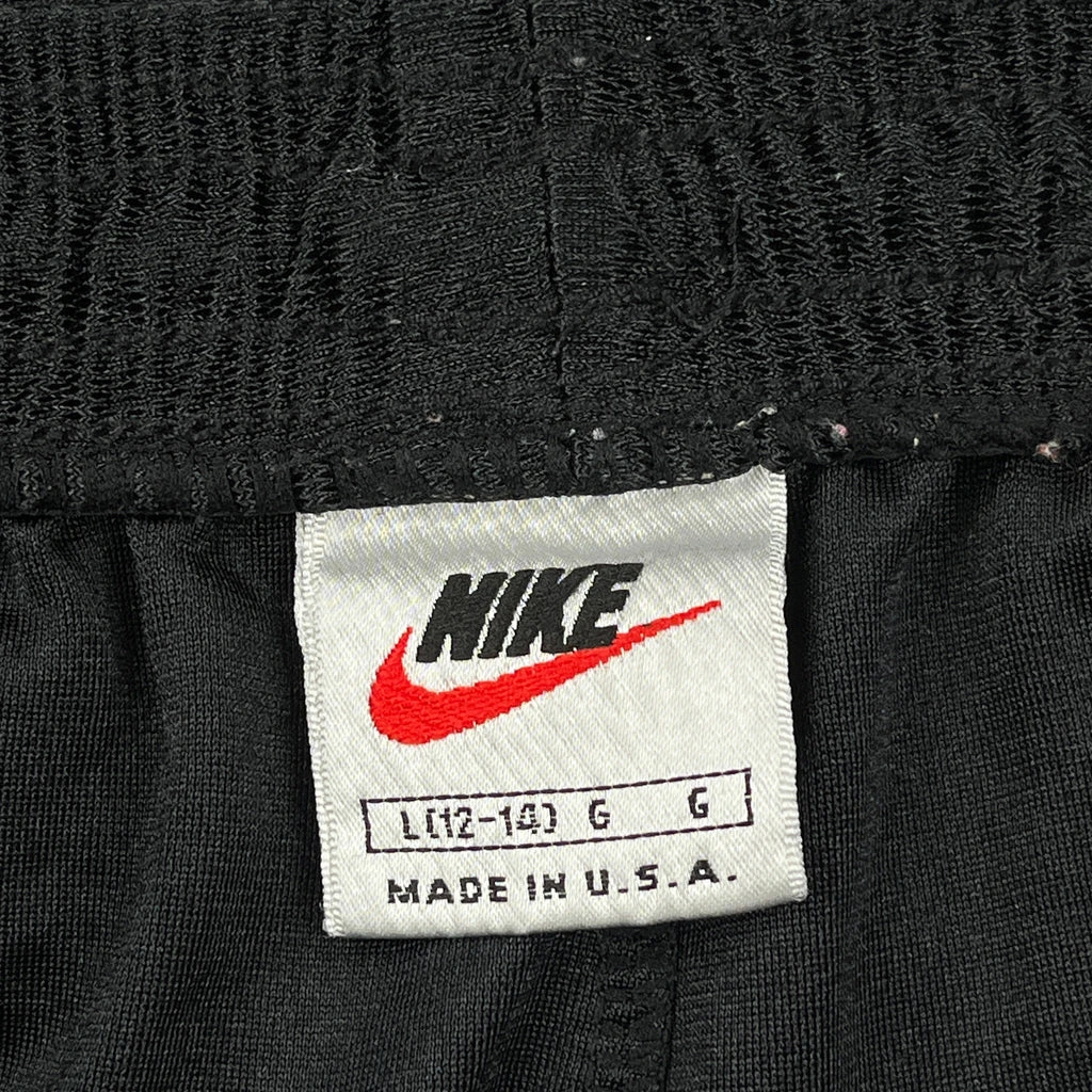 Made In USA Nike Sport Shorts - Large Black Polyester - Image 3