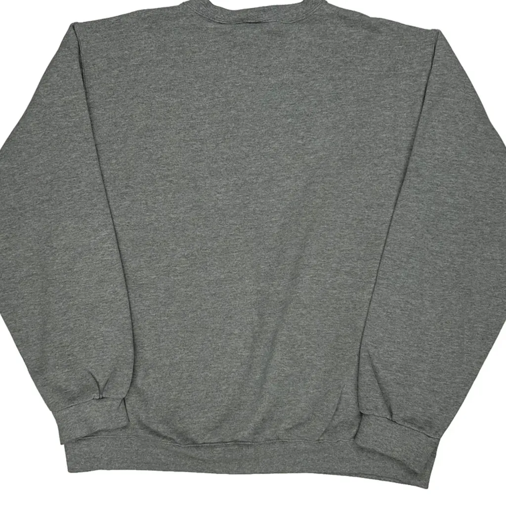 Made In USA Nike Sweatshirt - XL Grey Cotton Blend - Image 6