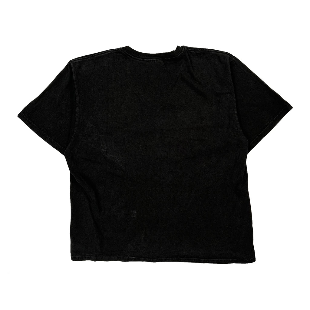 Made In USA Nike T-Shirt - Medium Black Cotton - Image 2