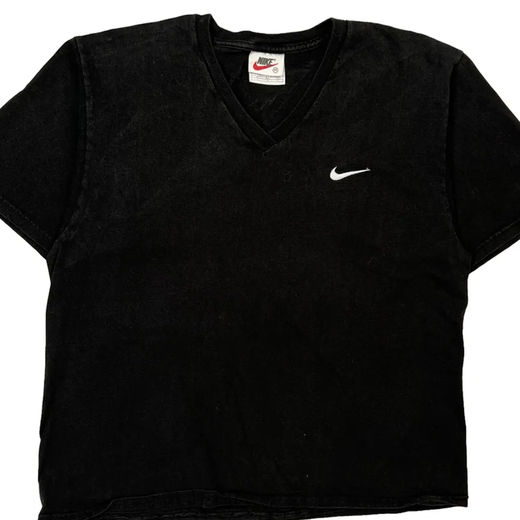 Made In USA Nike T-Shirt - Medium Black Cotton - Image 4