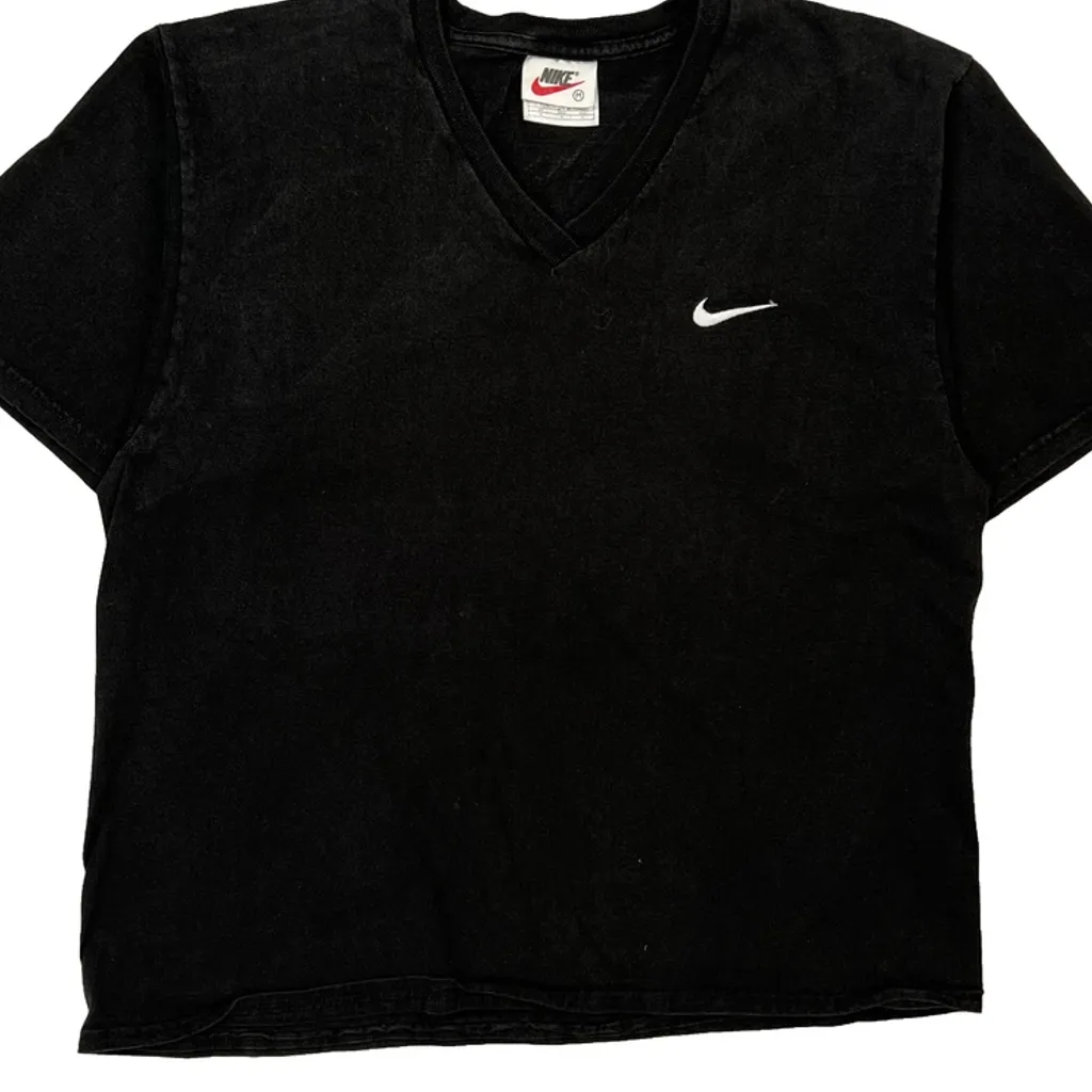 Made In USA Nike T-Shirt - Medium Black Cotton - Image 5