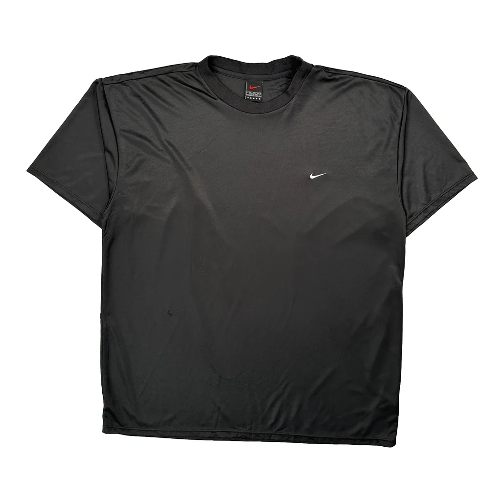 Made In USA Nike T-Shirt - 2XL Black Polyester