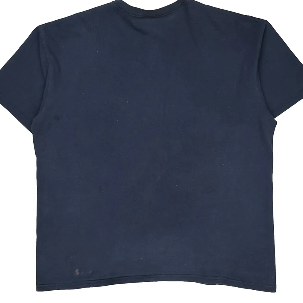 Made In USA Nike T-Shirt - Large Blue Cotton - Image 7
