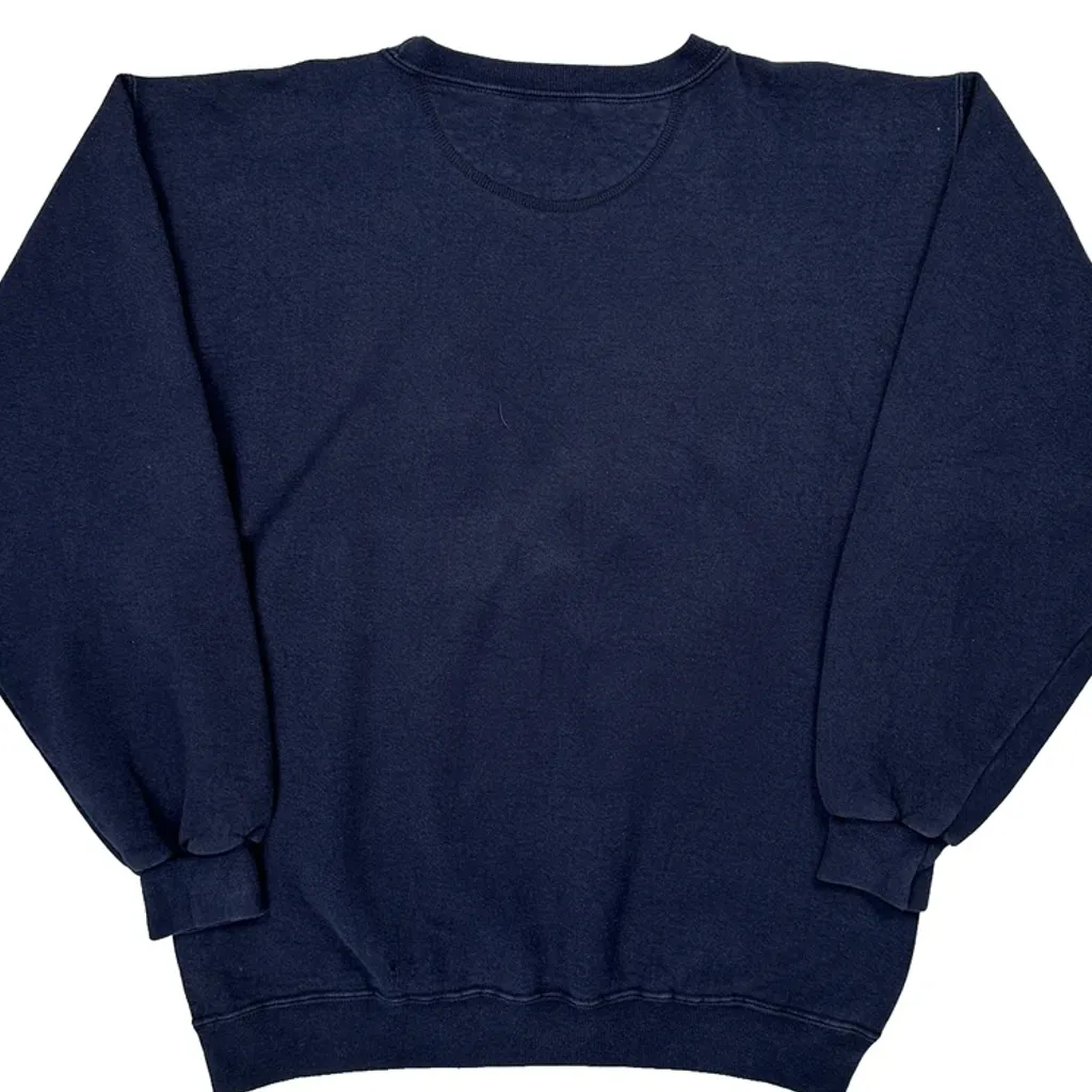 Made In USA Notre Dame Team Edition College Sweatshirt - Medium Navy Cotton Blend - Image 6