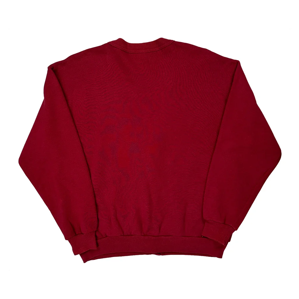 Made In USA Nutmeg Cardigan - Medium Red Cotton - Image 2