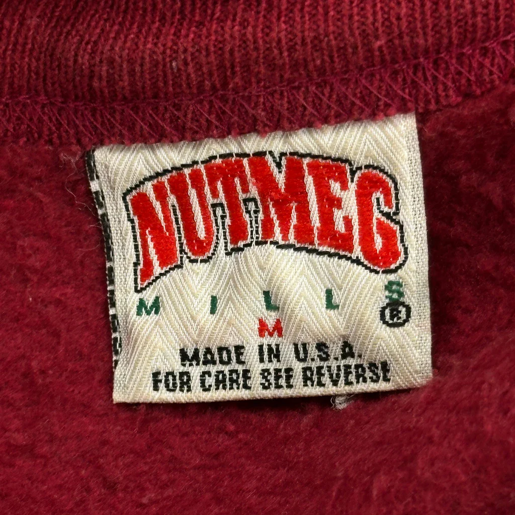 Made In USA Nutmeg Cardigan - Medium Red Cotton - Image 3