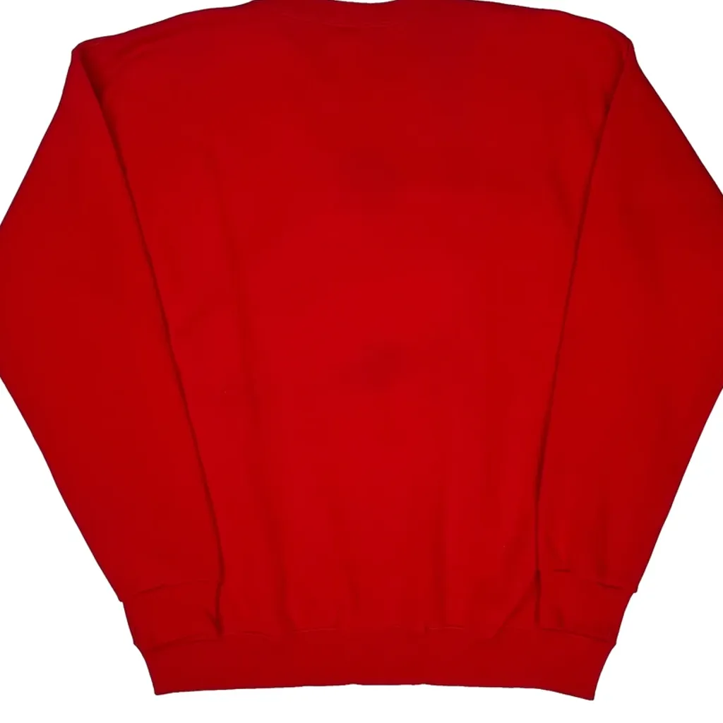 Made In USA Nutmeg San Francisco 49Ers Sweatshirt - Large Red Cotton - Image 6