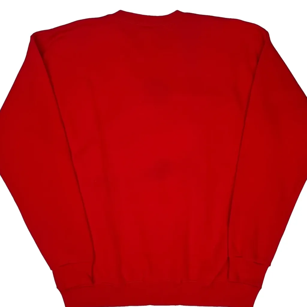 Made In USA Nutmeg San Francisco 49Ers Sweatshirt - Large Red Cotton - Image 7