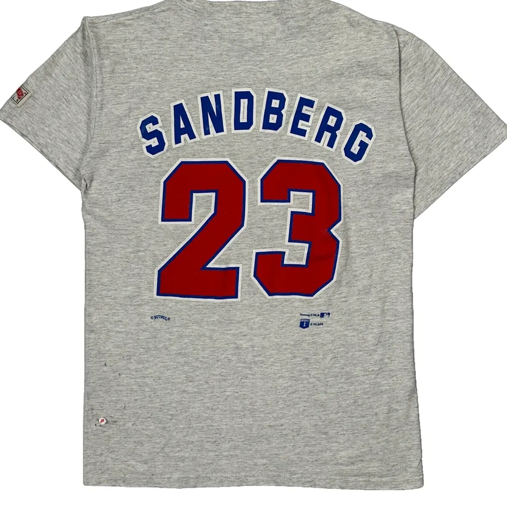 Made In USA Nutmeg Mlb T-Shirt - Medium Grey Cotton - Image 7