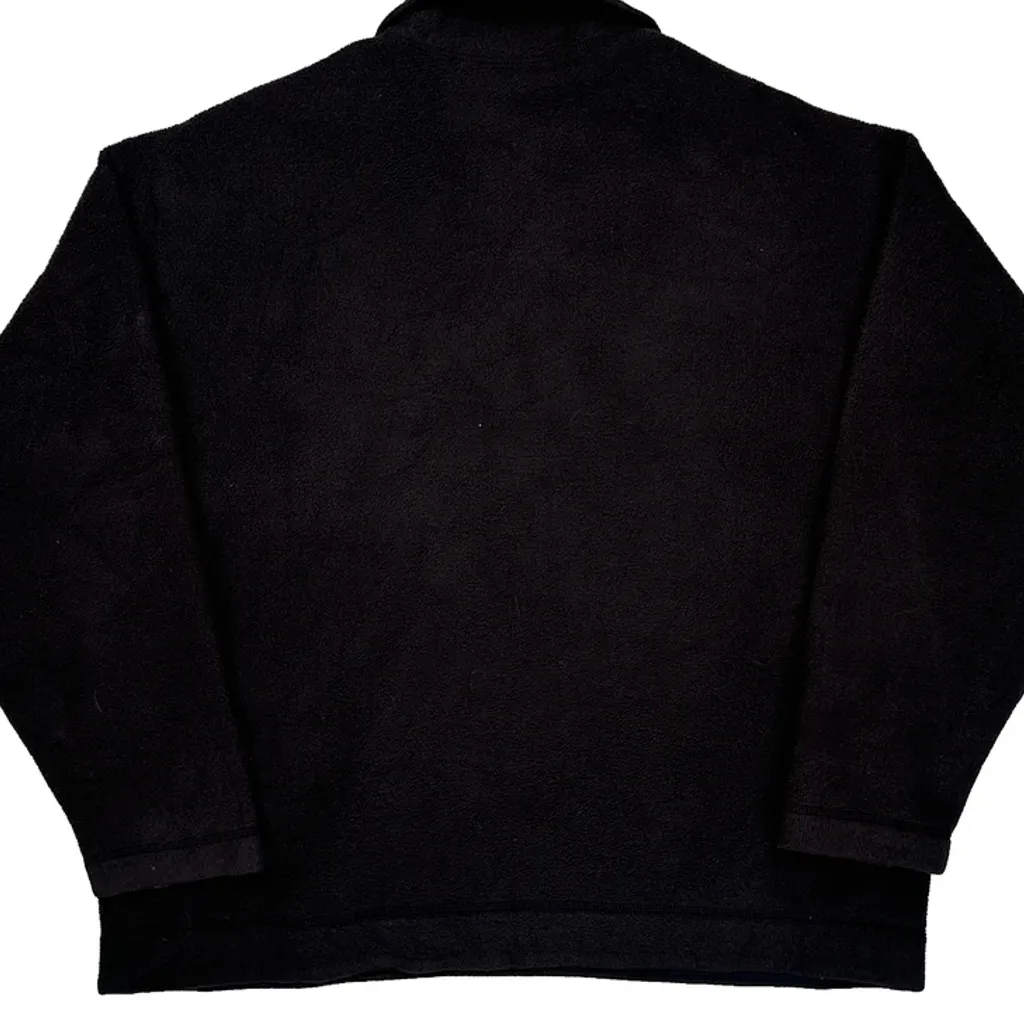 Made In USA Patagonia 1/4 Zip Fleece - XL Black Polyester - Image 6