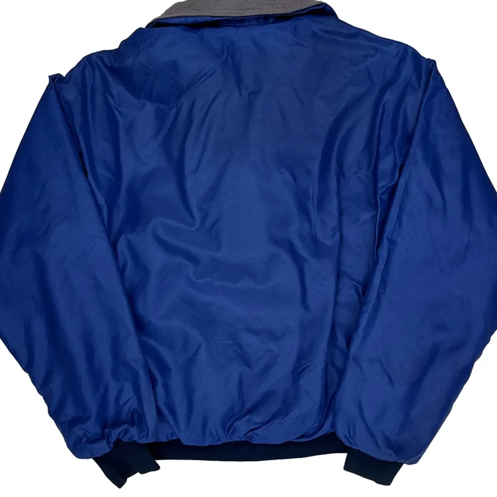 Made In USA Patagonia Reversible Jacket - Medium Blue Polyester - Image 7