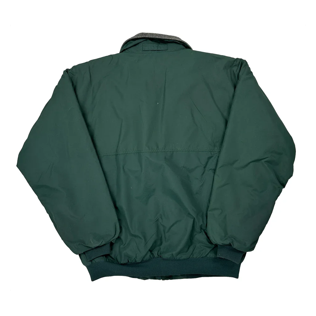 Made In USA Patagonia Jacket - Large Green Polyester - Image 2