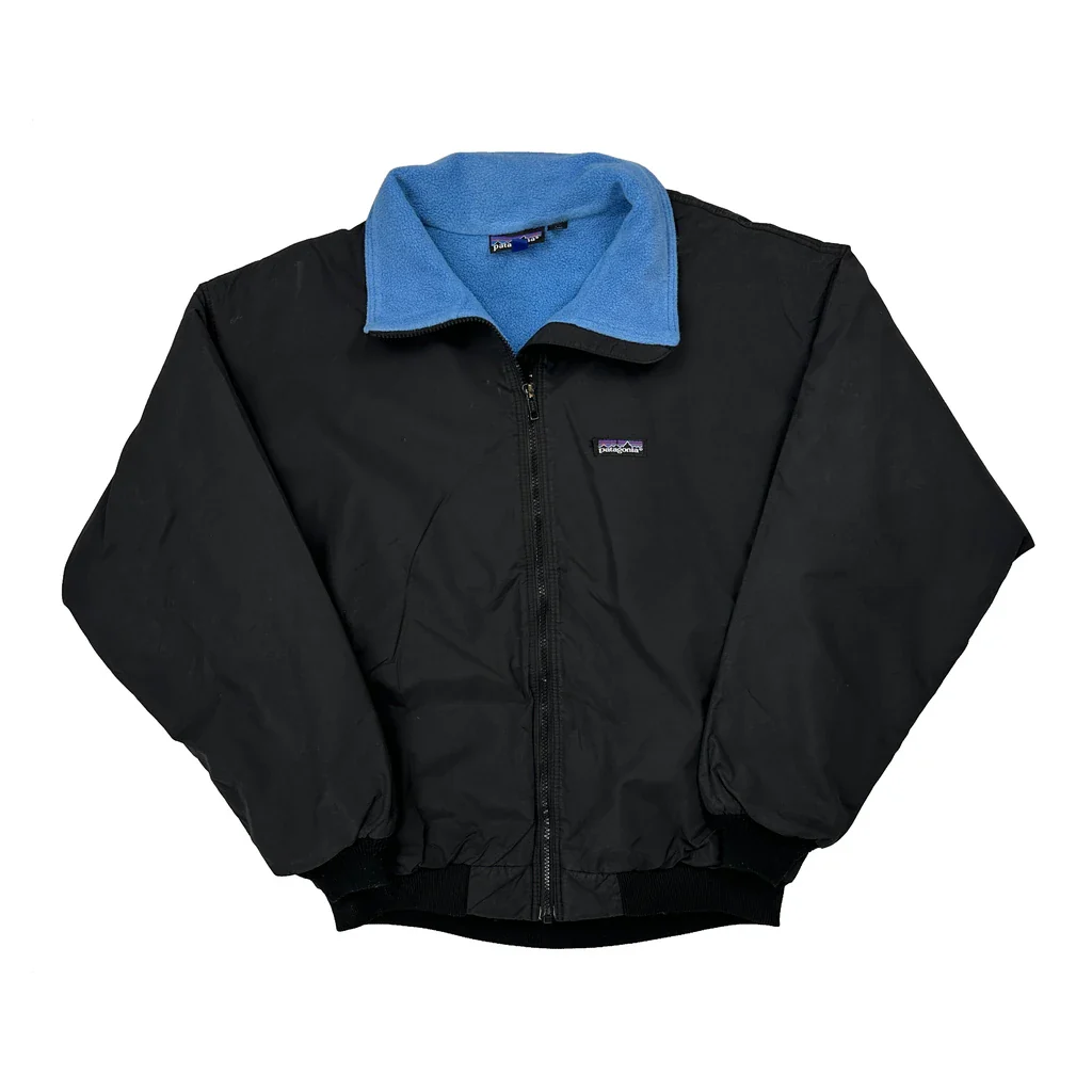 Made In USA Patagonia Jacket - Large Black Polyester