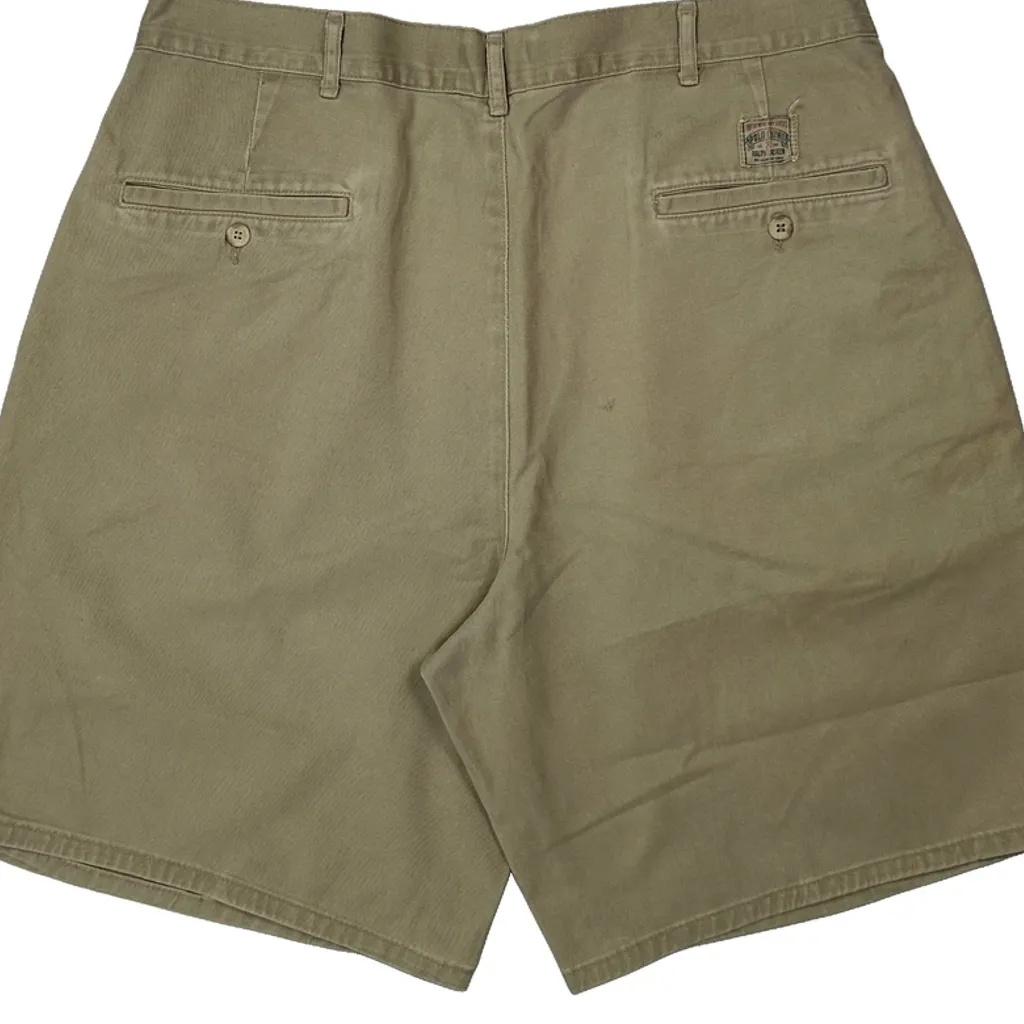 Made In USA Polo By Ralph Lauren Chino Shorts - 34W 9L Khaki Cotton - Image 7