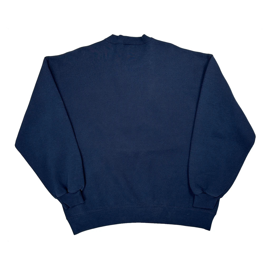 Made In USA Russell Athletic Sweatshirt - XL Navy Cotton - Image 2