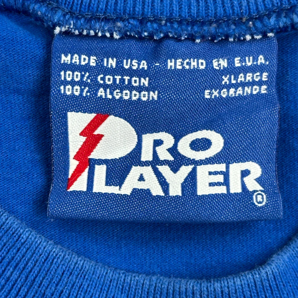 Made In USA, Seattle Seahawks Pro Player Nfl T-Shirt - XL Blue Cotton - Image 3