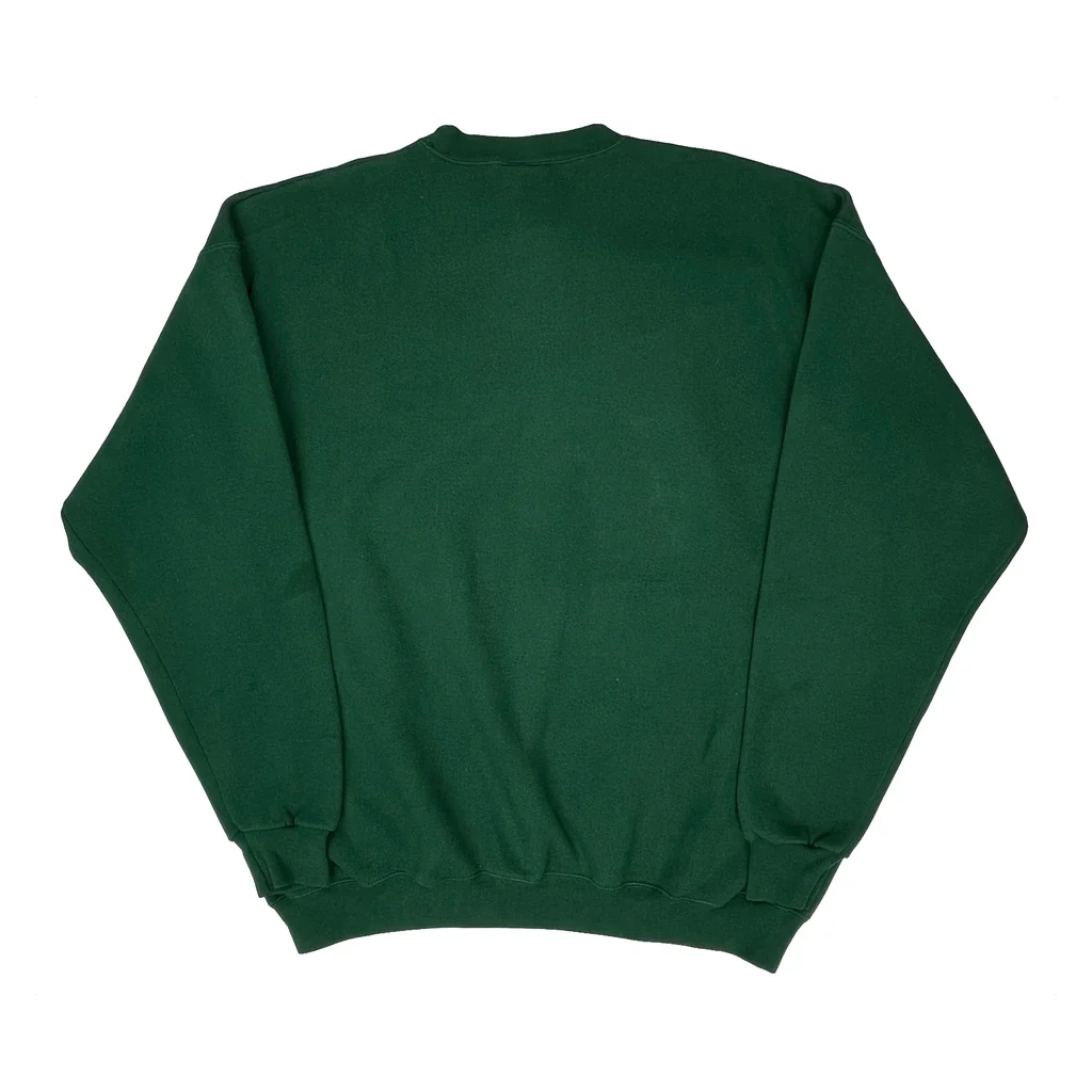 Made In USA Starter Green Bay Packers Sweatshirt - XL Green Cotton - Image 2