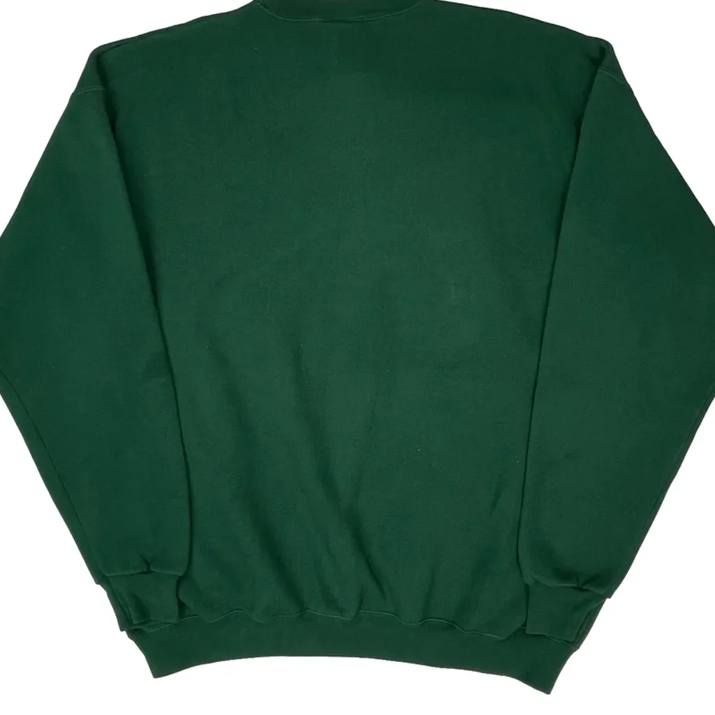 Made In USA Starter Green Bay Packers Sweatshirt - XL Green Cotton - Image 7