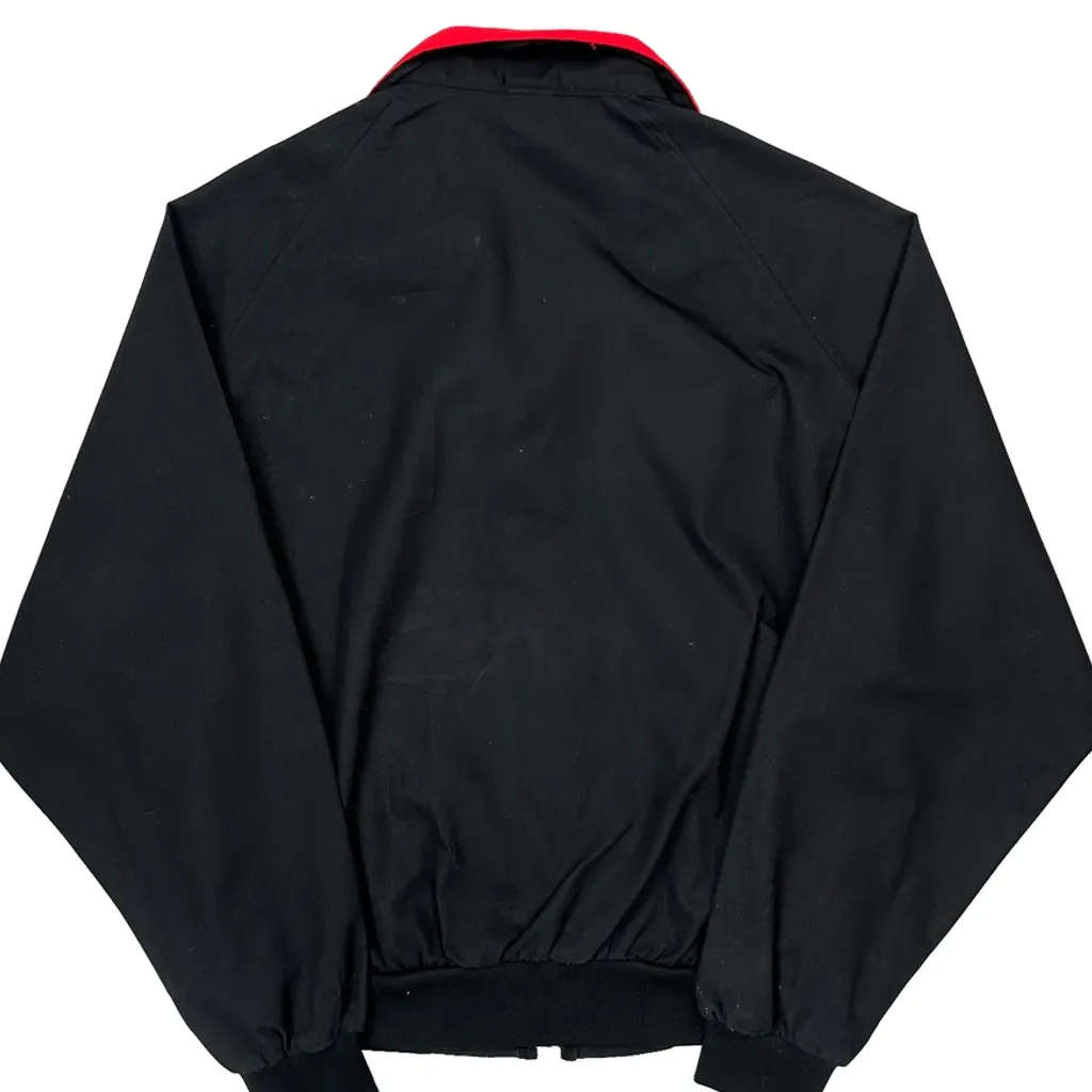 Made In USA Swingster Nascar Bomber Jacket - Large Black Polyester - Image 6