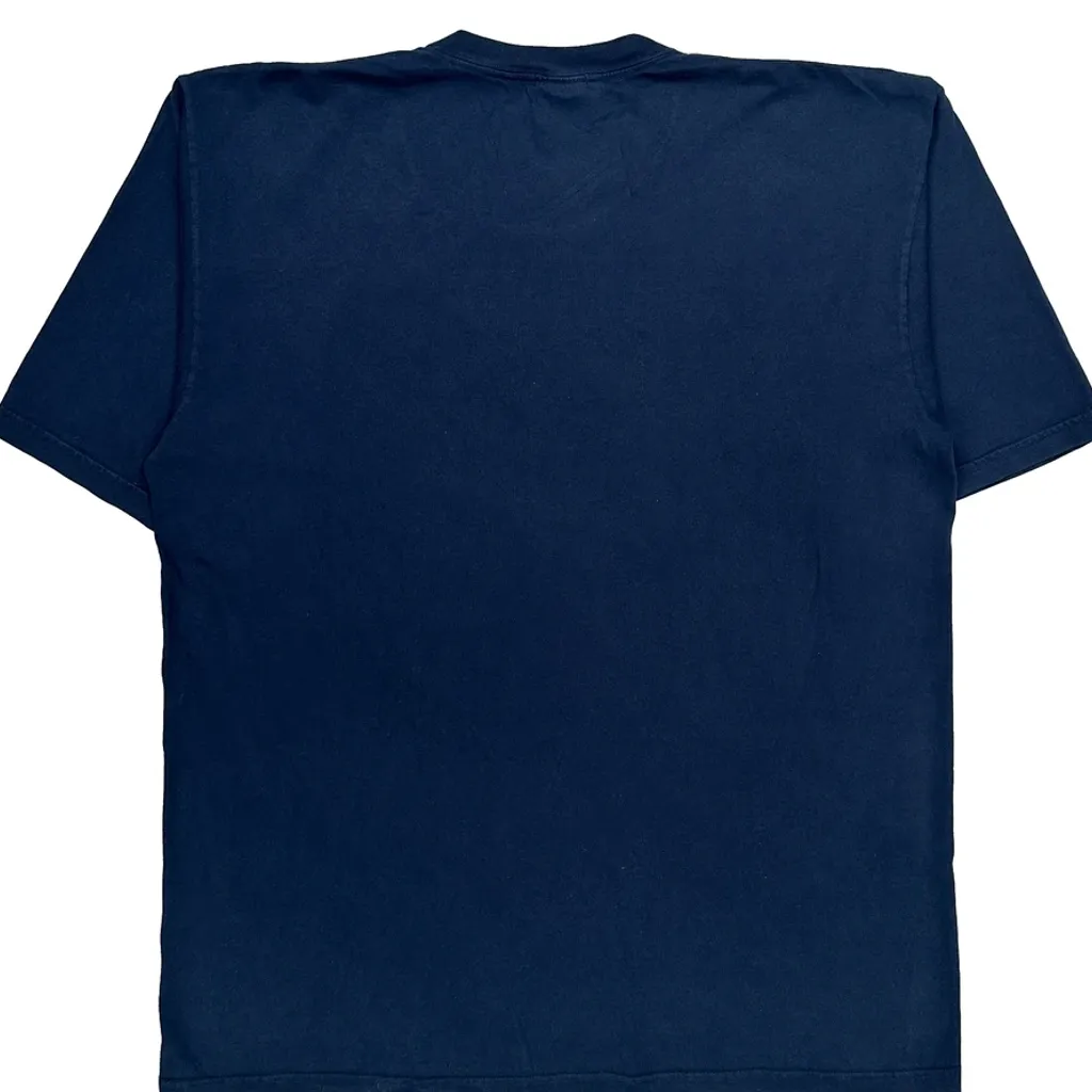 Made In USA Tommy Hilfiger T-Shirt - XL Blue Cotton - Image 6